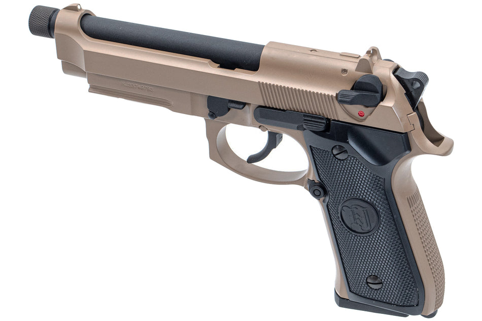 KJ Works M9A1 TBC Full Metal GBB Pistol Airsoft ( Tan ) ( Threaded Barrel )