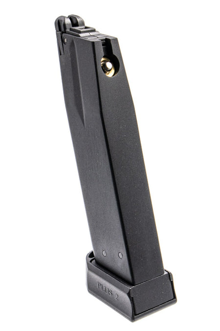 KJ Works 26 Rounds Green Gas Magazine For KJ ASG CZ-SP01 / Shadow 1 / Shadow 2 / Orange / TS 2 GBBP