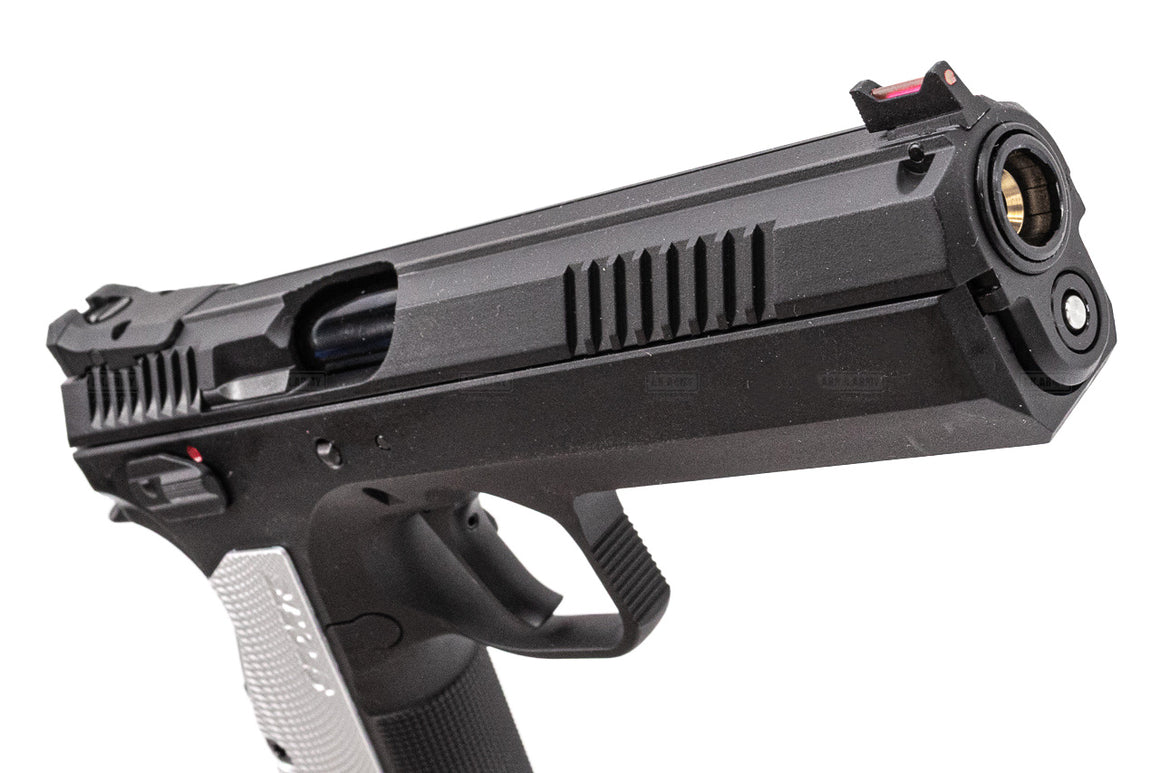 KJ Works ASG Licensed CZ TS 2 ( CO2 Version ) GBB Pistol Airsoft ( KP15-TS2 )