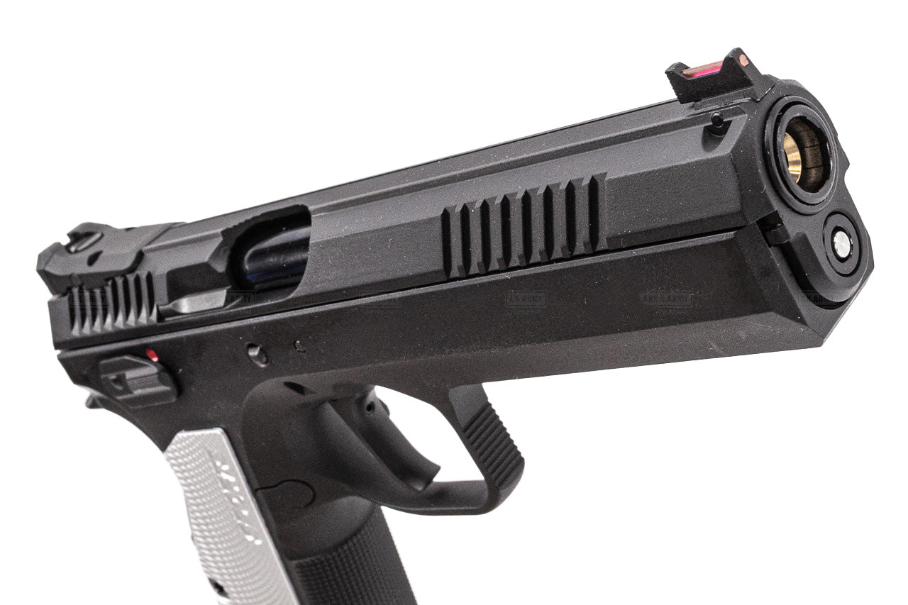 KJ Works ASG Licensed CZ TS 2 ( CO2 Version ) GBB Pistol Airsoft ( KP15-TS2 )