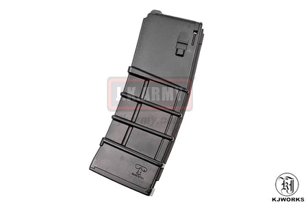 KJ Works 30 Rds Gas Magazine for KJ M4 Canadian Version ( Black ) ( Tanio Kob )