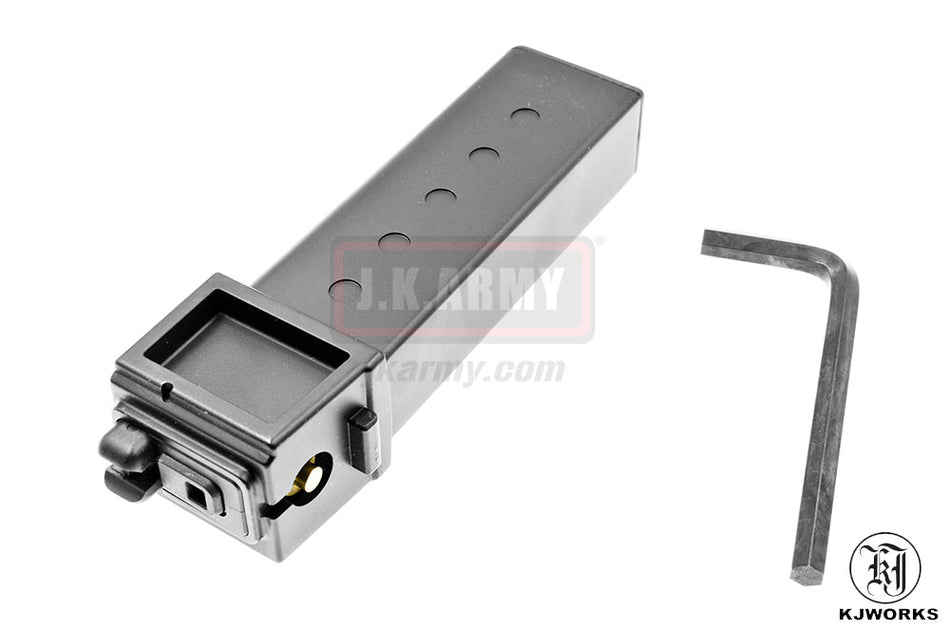 KJ Works KC-02 V2 Tactical Carbine GBB Rifle 30rd Co2 Long Magazine ( KC02 V2 ) ( KC-02 10/22 Long Magazine )