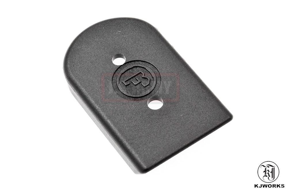 KJ Works CZ P-09 Duty GBB Pistol Parts #30 / Magbase