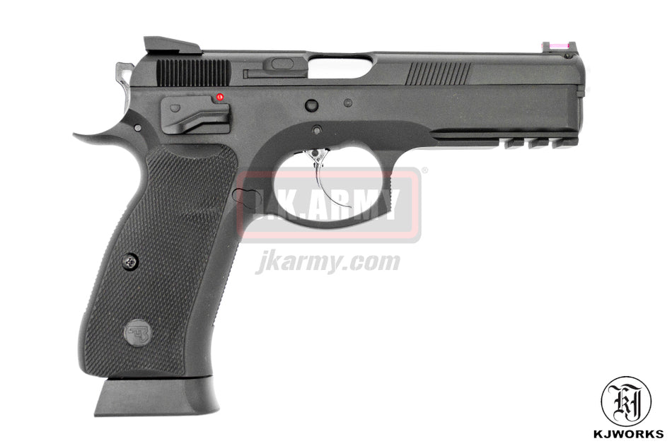KJ Works CZ 75 SP-01 Shadow GBB Pistol ( ASG Licensed ) - CO2 Version