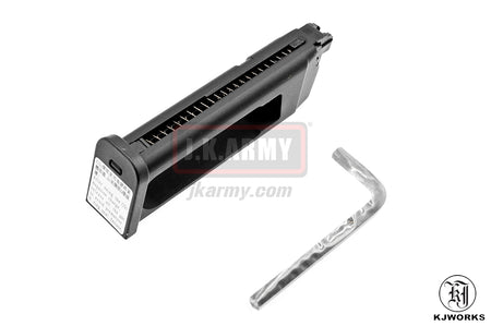 KJ Works KP-17 GBB Pistol CO2 Version - Black
