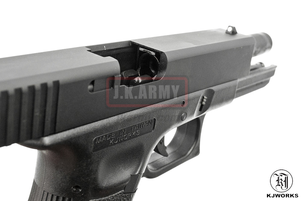 KJ Works KP-1.7 GBB Pistol GAS Version ( Black )