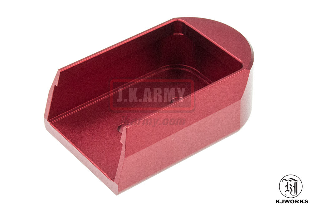 KJ Works Magazine Plate for CZ SP-01 Shadow ( Red )