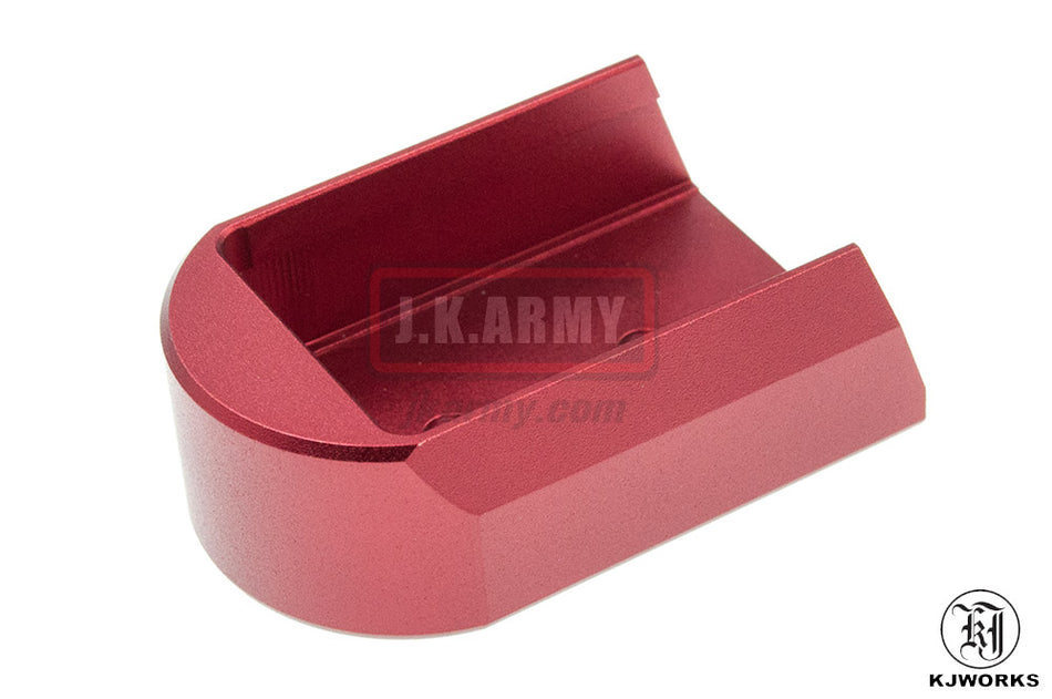 KJ Works Magazine Plate for CZ SP-01 Shadow ( Red )