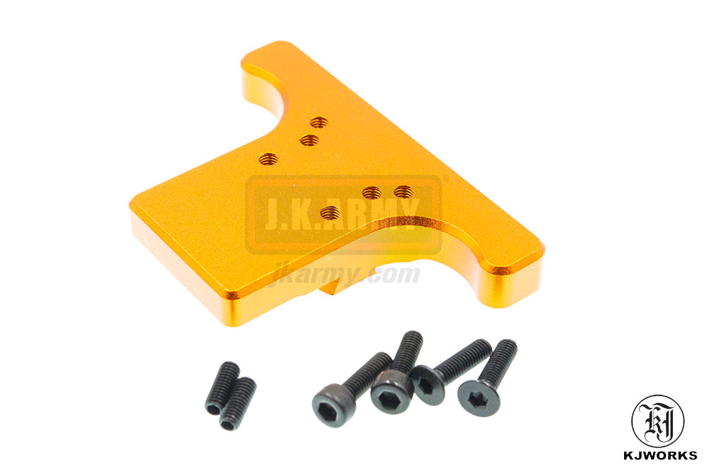 KJ Works Rear Sight Plate for CZ SP-01 Shadow ( Orange )