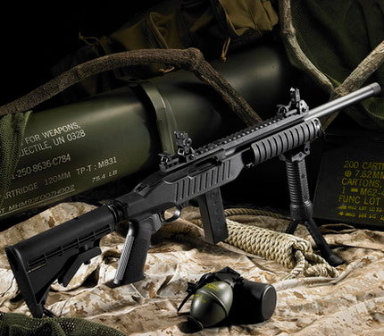 KJ Works KC-02 Tactical Carbine Gas Blow Black Rifle ( KC02 V2 GBB ) ( 10/22 )