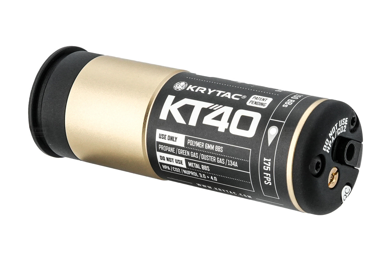 KRYTAC KT40 40mm Airsoft Gas Grenade Cartridge