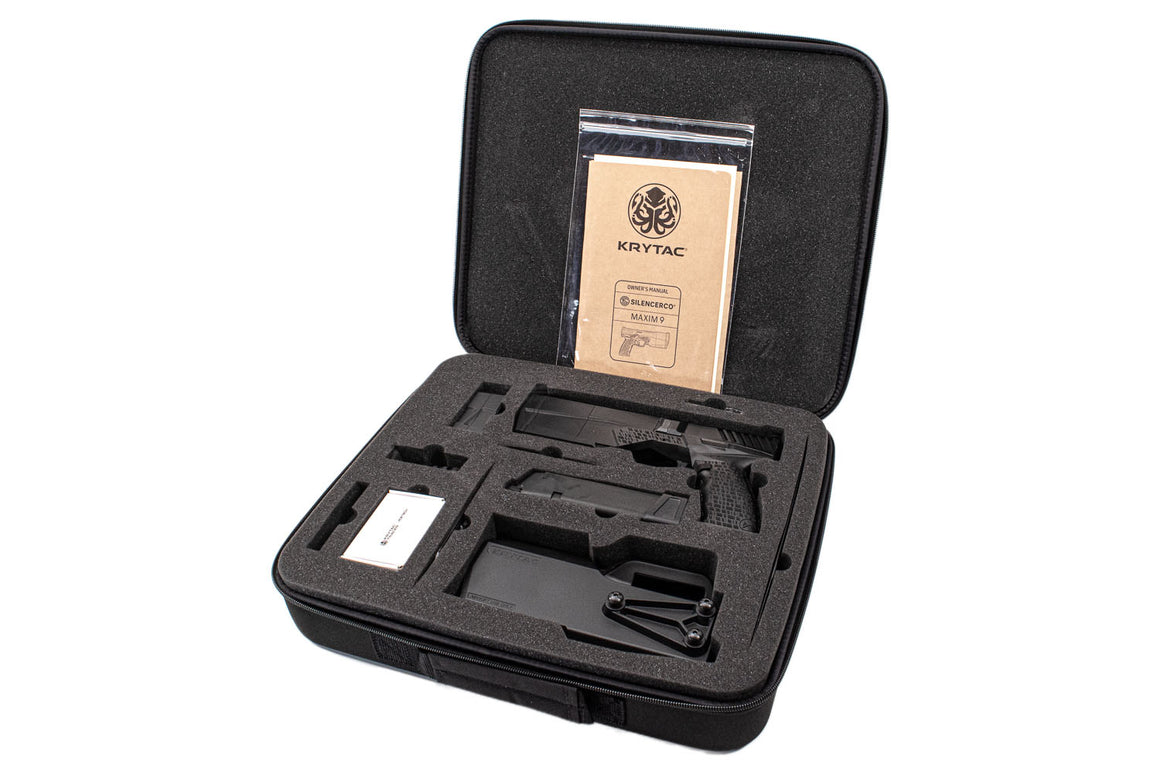 Dummy SuppressorCo Licensed MAXIM 9 GBB Pistol Airsoft ( DEPLOYMENT PACK Ver. ) ( by KRYTAC )
