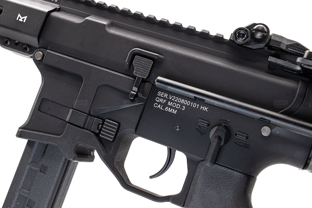 KWA QRF MOD.3 AEG 2.5 ( with Extra Free 80rd Magazine ) ( Black )