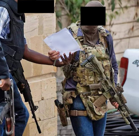 Angry Gun L119A2 Long Ver. Rail for M4 AEG / Systema PTW / WA / Inokatsu / VFC / WE / GHK M4 GBBR ( SAS Style )