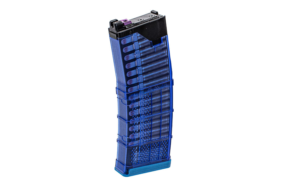 EMG Lancer System Licensed L5-AWM 30 Rds Training Blue Gas Magazine For Marui TM MWS GBBR Series