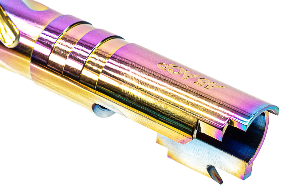 LA Capa 4.3" CNC Aluminum Tornado Outer Barrel For Marui TM Hi-Capa 4.3 GBBP Series-Silver