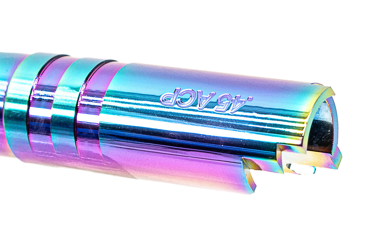 LA Capa CNC Aluminum Tornado Outer Barrel For Marui TM Hi-Capa 5.1 GBBP Series -Red