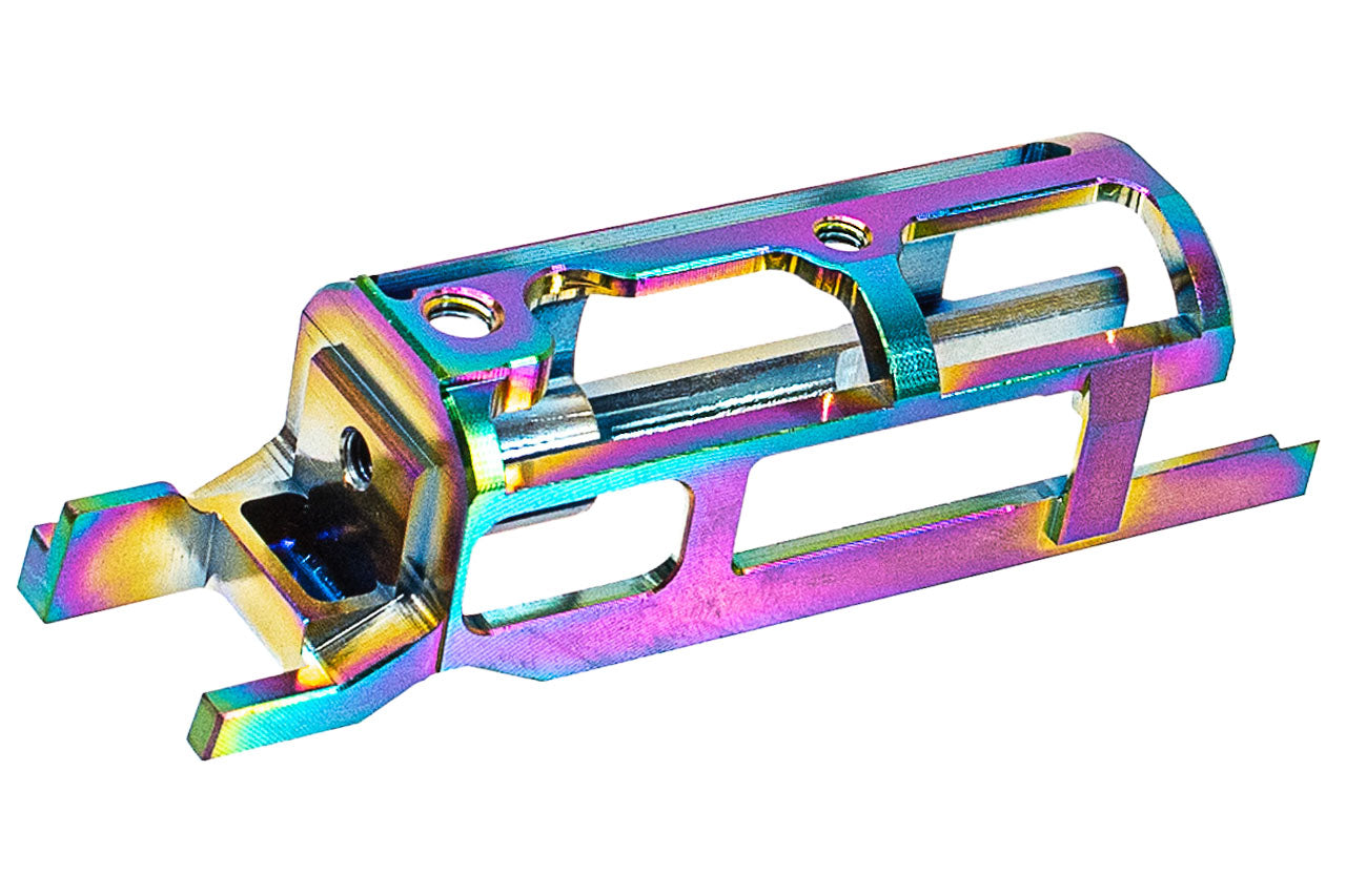 LA Capa CNC Aluminum TURBO Lightweight Blow Back Housing For Marui TM Hi-Capa 5.1 / 4.3 / Gold Match GBBP Series ( Rainbow )