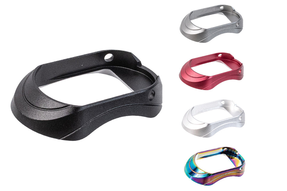 LA Capa CNC Aluminum V2 Defender Magwell For Marui TM Hi-Capa 5.1 / 4.3 / Gold Match GBBP Series -Silver