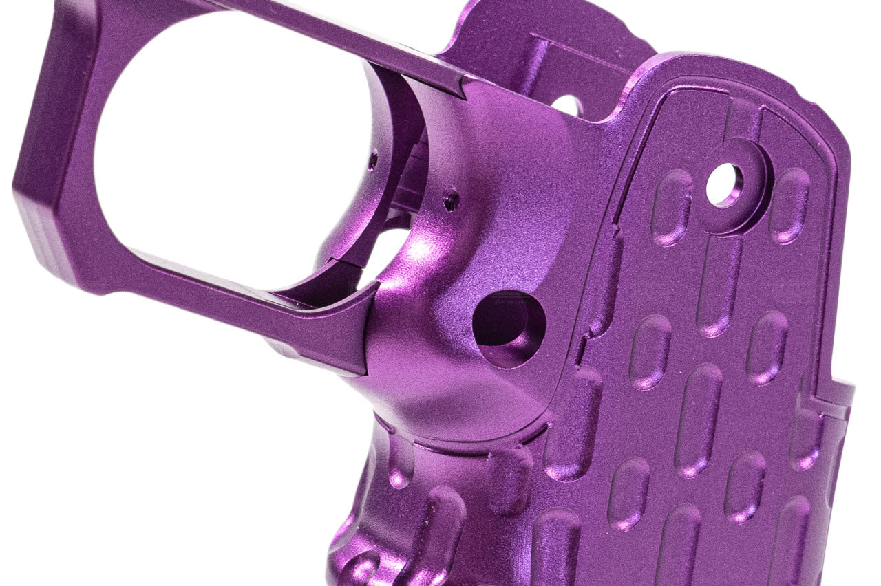 LA Capa CNC Aluminum S1 Standard Grip For Marui TM Hi-Capa GBBP Series -Rainbow