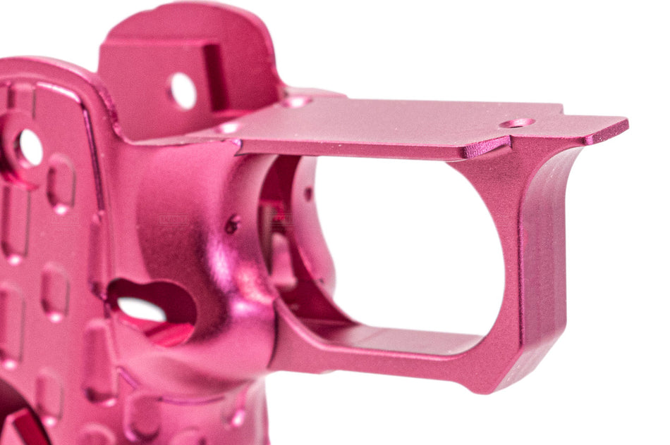 LA Capa CNC Aluminum S2 Cutout Grip For Marui TM Hi-Capa GBBP Series -Rainbow