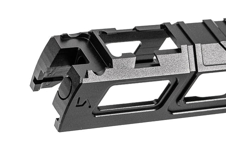 LA Capa T6 Aluminum 5.1 Hyper Slide For Marui TM Hi-Capa 5.1 GBBP Series -Glossy Silver