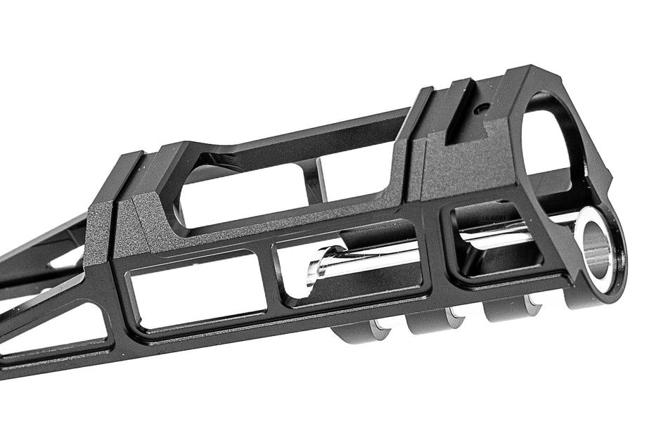 LA Capa T6 Aluminum 5.1 Hyper Slide For Marui TM Hi-Capa 5.1 GBBP Series -Glossy Silver