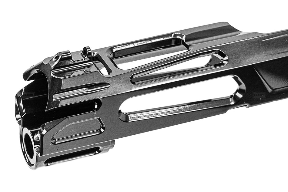 LA Capa X SpeedQB 4.3" COBRA Style Aluminum Slide For Marui TM Hi-Capa 4.3 GBBP Series -Rainbow