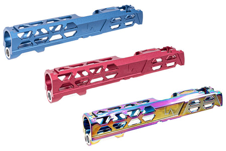 LA Capa CNC Aluminum VOID 5.1 Slide For Marui TM Hi-Capa 5.1 GBBP Series-Red