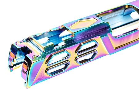 LA Capa CNC Aluminum VOID 5.1 Slide For Marui TM Hi-Capa 5.1 GBBP Series-Red