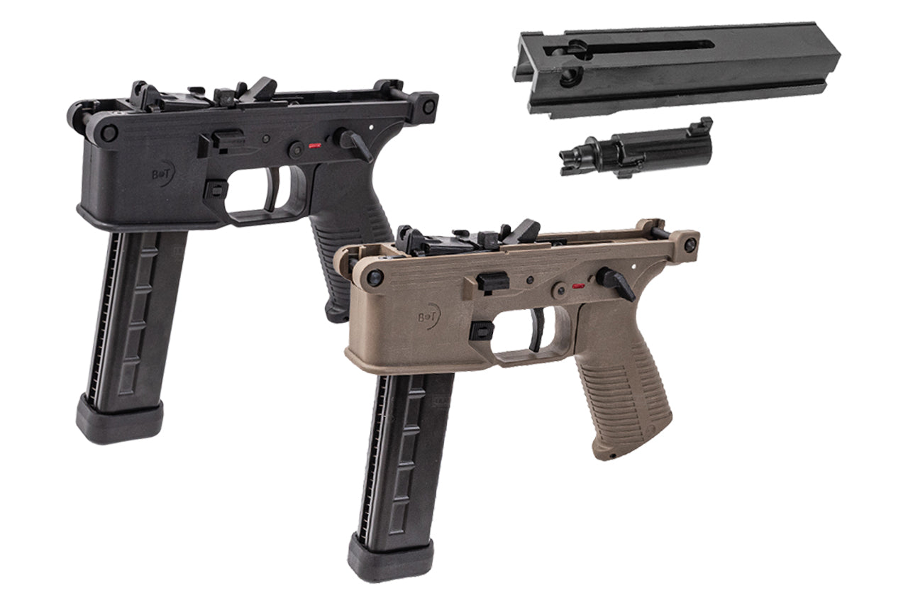 Lambda Defense GHM9 Gen2 PCC MP9 Complete Lower Receiver Set For B&T GHM9 GBB Series ( With MP9 Magazine ) -FDE