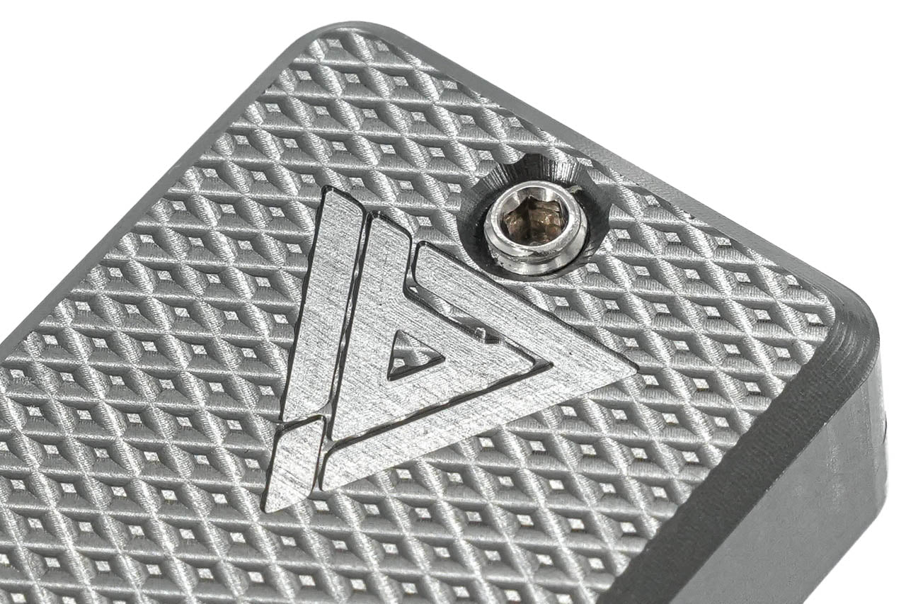 LAI GUNS Aluminum Nova Agency Magazine Base Pad For SIG AIR / VFC P320 M18 X Carry GBBP Series -Silver