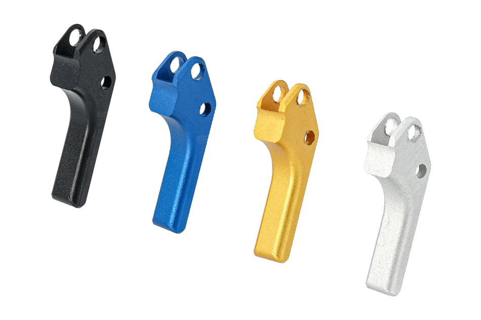 LAI GUNS CNC Aluminum Single Action Trigger For KJ Shadow 2 GBBP Series -Silver