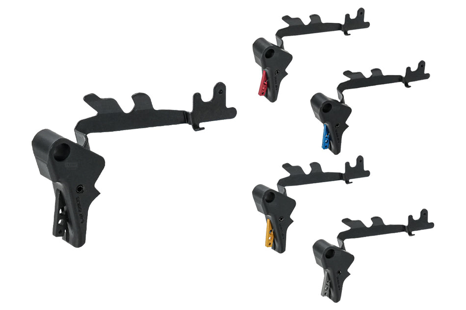 LAI GUNS Straight Trigger Set For Umarex / VFC Walther PDP GBBP ( Black ) -Red