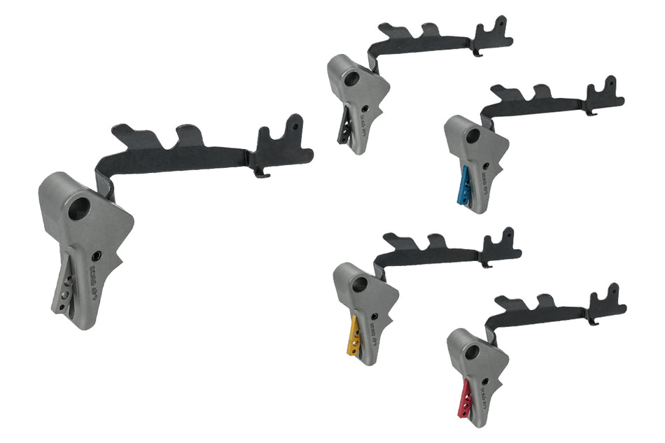 LAI GUNS Straight Trigger Set For Umarex / VFC Walther PDP GBBP ( Grey ) -Red