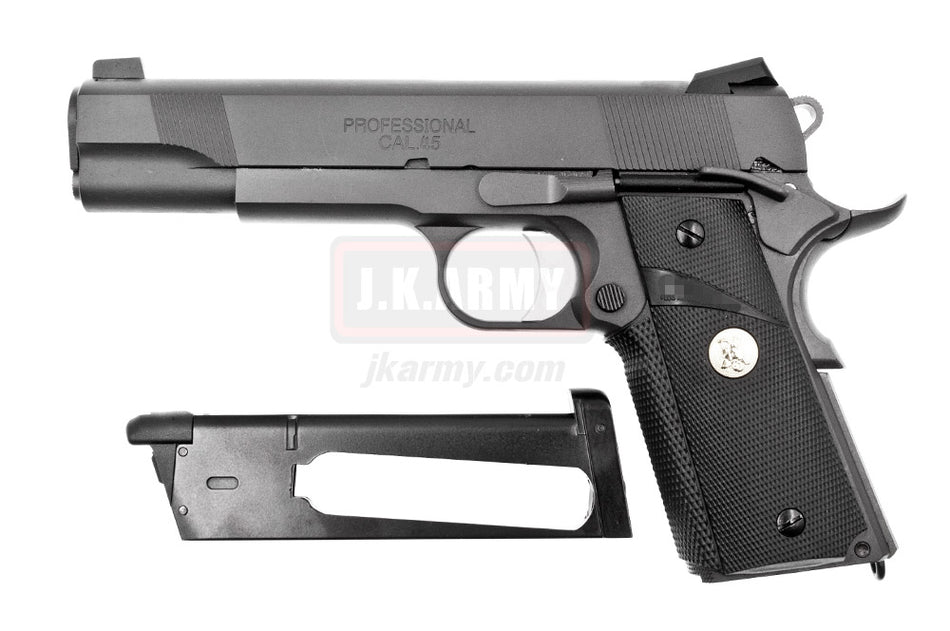 LIKISEI MEU SF-Armory Style Custom Steel CO2 Version GBB Pistol Airsoft