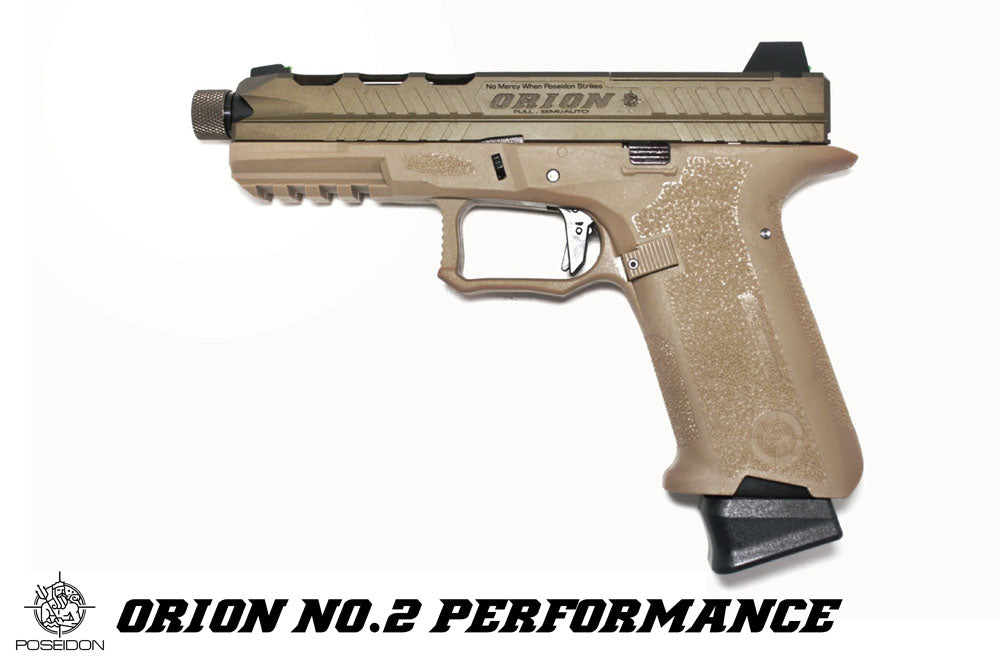 Poseidon Orion No.2 Performance Airsoft GBB Pistol ( G Model Spec )-Tan