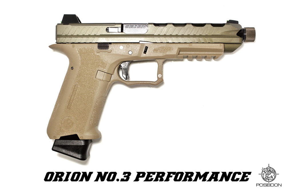 Poseidon Orion No.3 Performance Airsoft GBB Pistol ( G Model Spec )-Tan