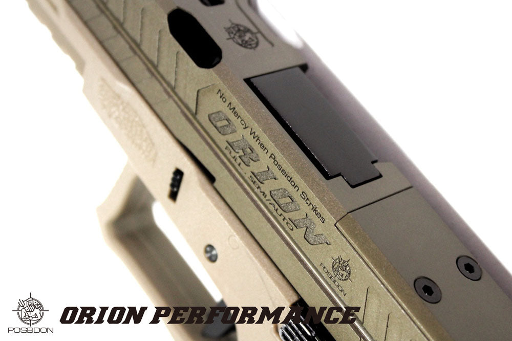 Poseidon Orion No.3 Performance Airsoft GBB Pistol ( G Model Spec )-Tan