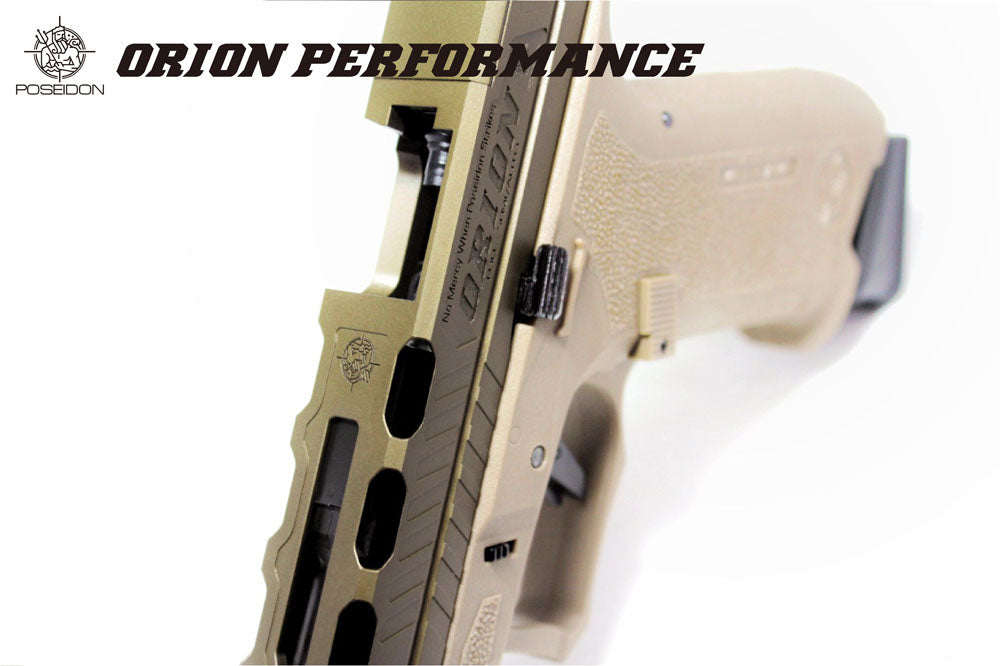Poseidon Orion No.3 Performance Airsoft GBB Pistol ( G Model Spec )-Tan