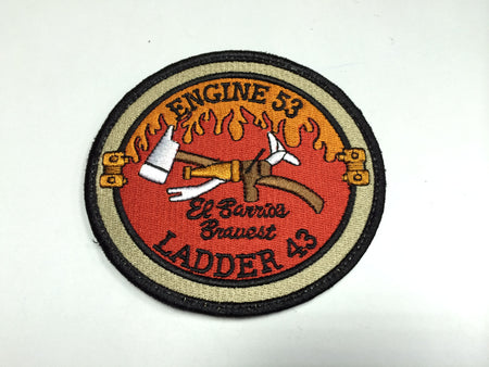 FFI - Red Wing Fireman Engine 53 Ladder 43 Lone Survivor Patch ( Free Shipping )