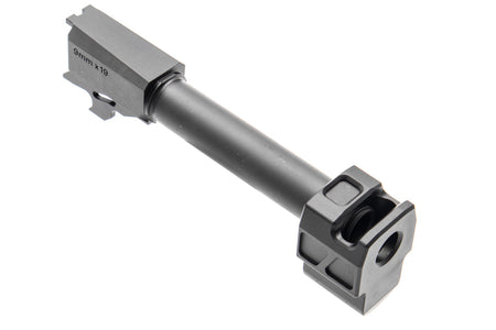 Bomber PM Style M18 Comp CNC Steel Outer Barrel w/ Comp for SIG / VFC P320 M17 M18 GBBP Series-Dark Earth ( DE )