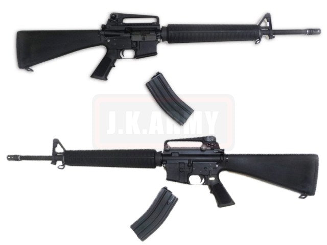 WE M16A3 Gas Blow Back Open Chamber Rifle Black Edition (GBB)