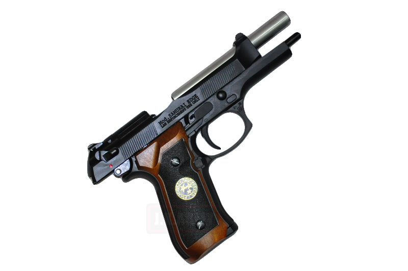SAMURAI EDGE STANDARD MOD - Biohazard Full Metal GBB Pistol (Black