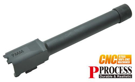 Guarder 9MM Threaded Steel Outer Barrel for TM M&P9 (14mm CCW)
