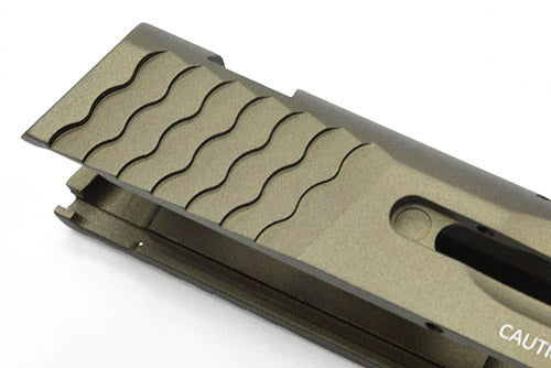 Guarder 6061 Aluminum CNC Slide For Marui TM M&P9 GBBP ( 9mm Marking / Tan )