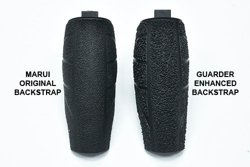 Guarder Medium Backstrap For Marui TM M&P9 GBBP ( PC Type / Black )