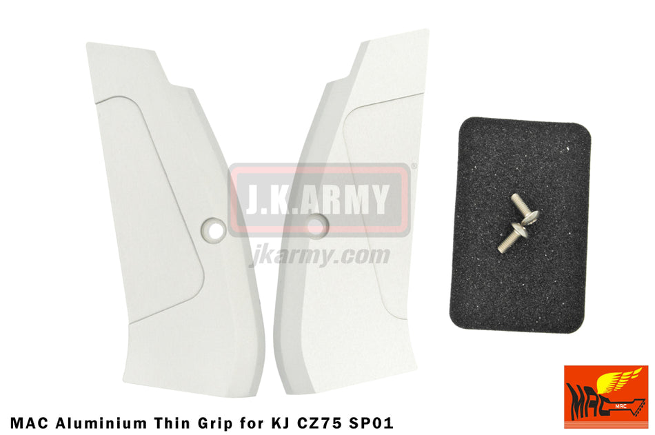 MAC Aluminum Thin Grip for KJ CZ75 SP01 ( SV )