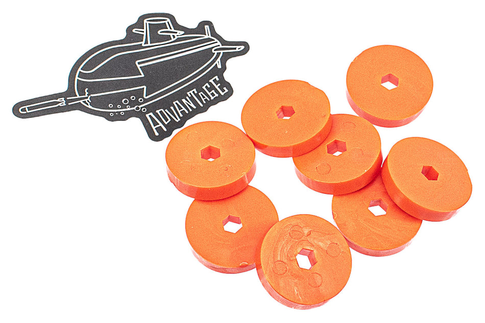 ADVANTAGE Buffer Tube Shim Pad for M4 / AR / 416 GBB ( 8/pack )