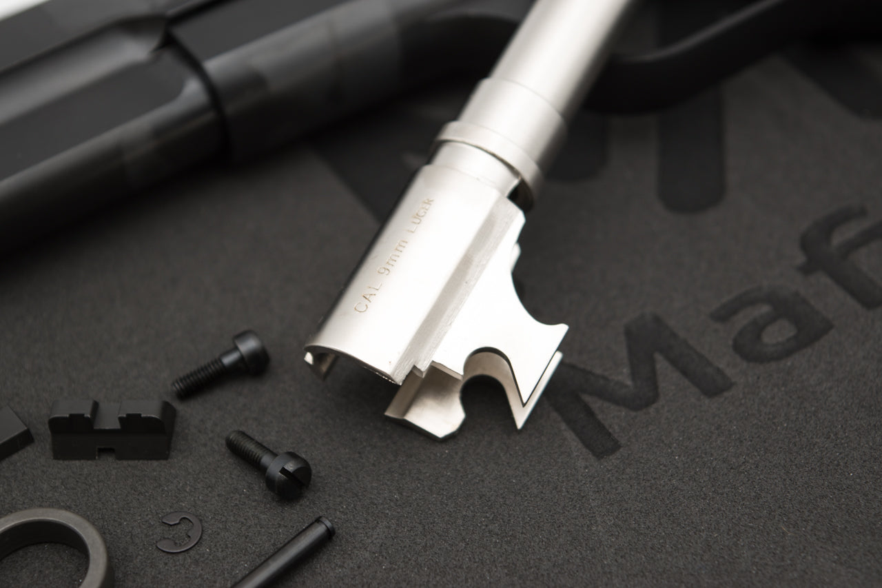 Mafio MIT Hi-Power Mark III CNC Steel Kit for WE Browning Hi-Power MK3 GBB Pistol ( Black )